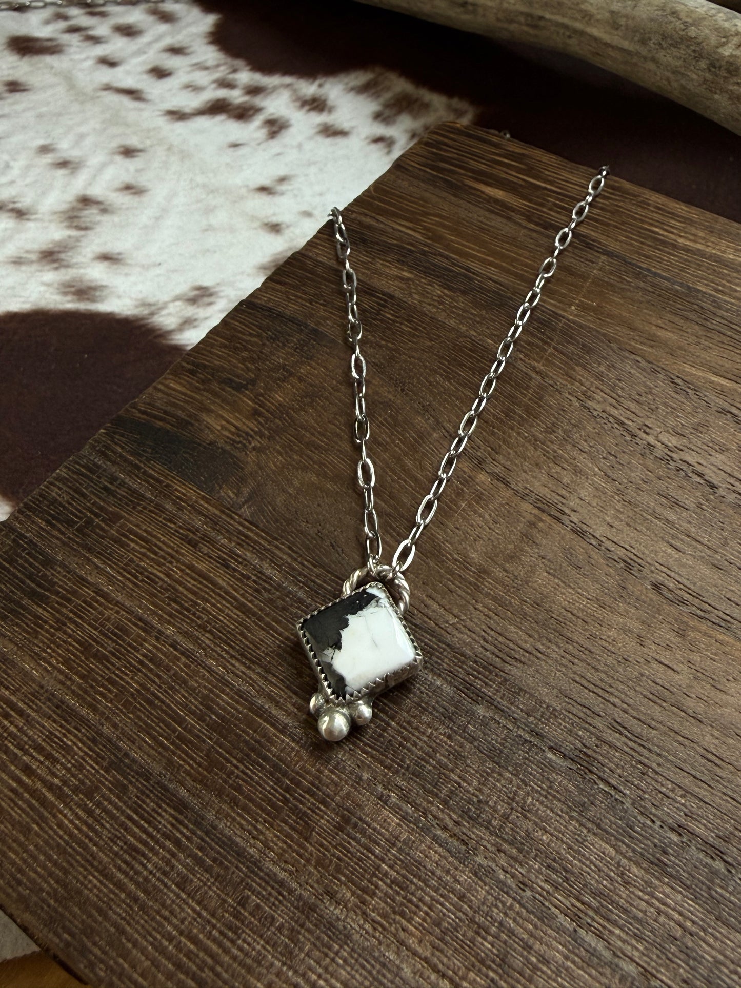 White Buffalo Necklace