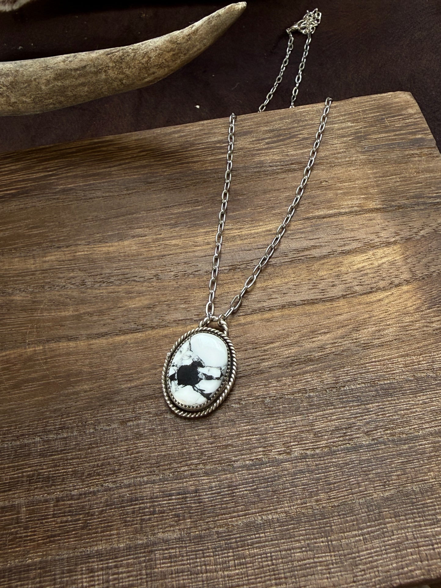 White Buffalo Necklace